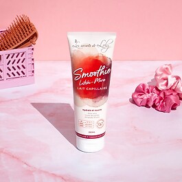 Smoothie Litchi-Mûre - Lait capillaire hydratant et nourrissant